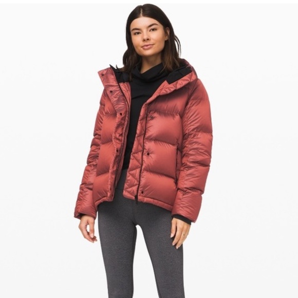 Lululemon Wunderpuff Jacket - Sunset Orange - Picture 9 of 12